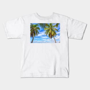 Palm Trees in South Florida Kids T-Shirt